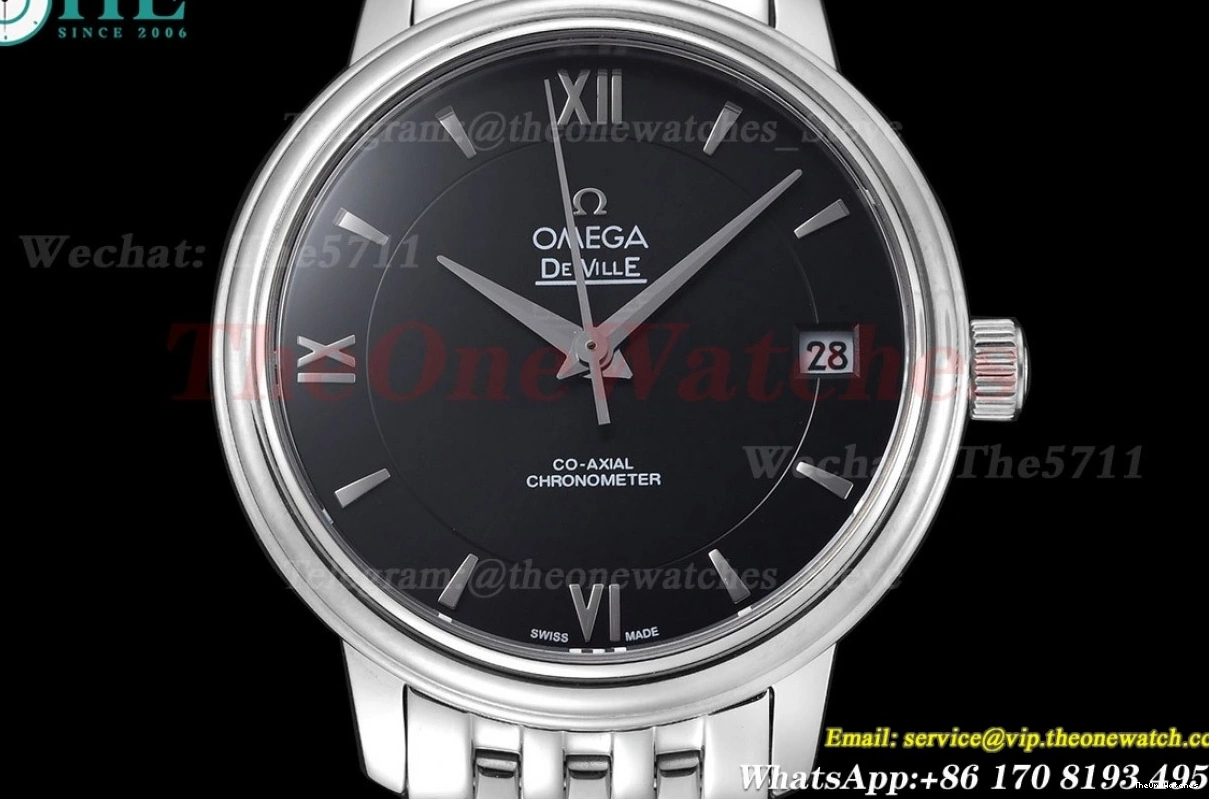 Prestige Ladies Black GDF SS SS 32.7mm Dial MY8215 Ville De 0215